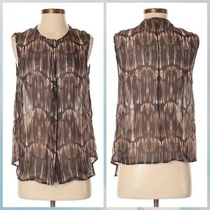 J Brand Silk Sheer Top